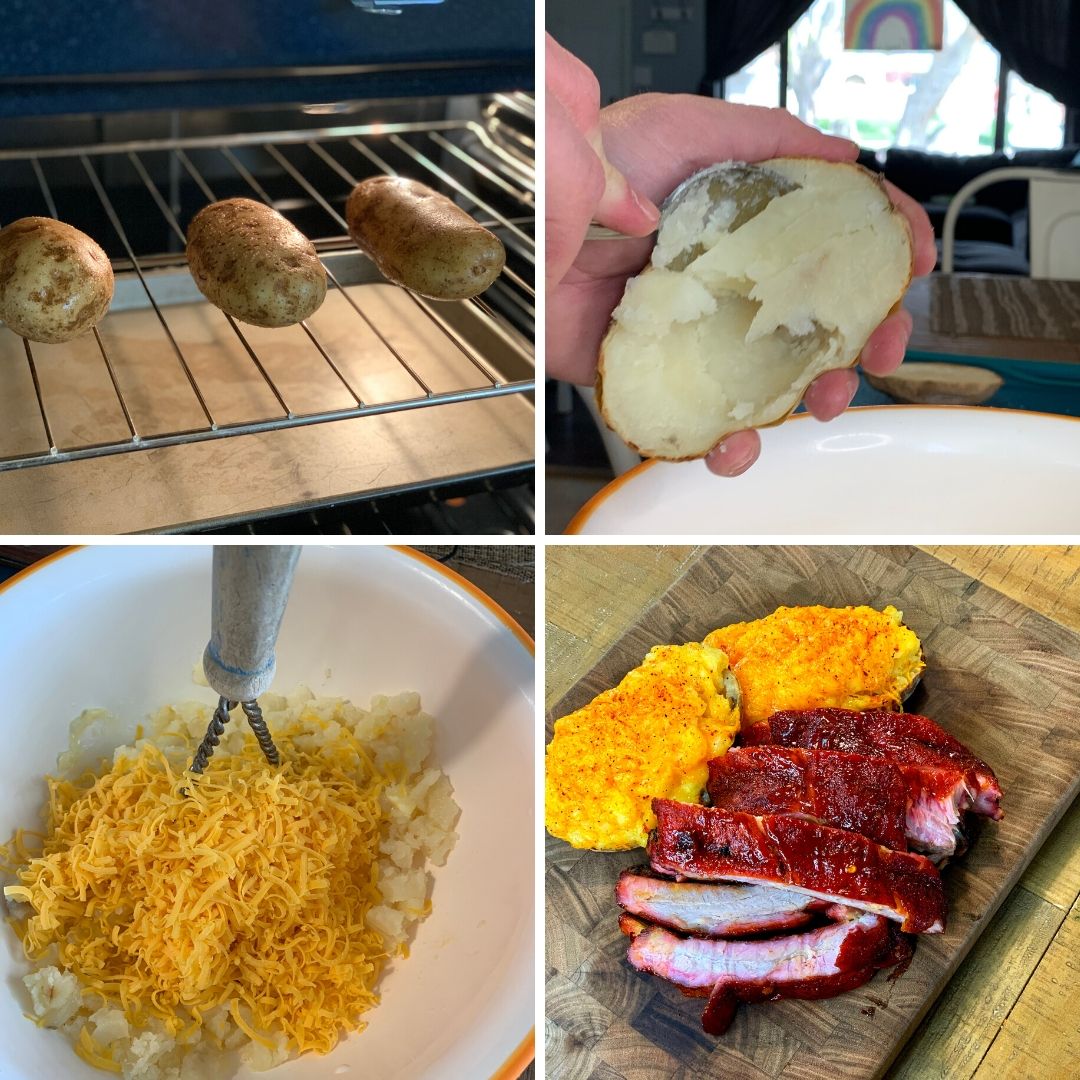 Easy Twice Baked Potatoes