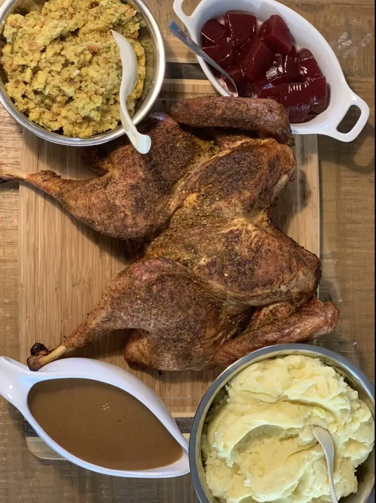 Brined Spatchcock Turkey
